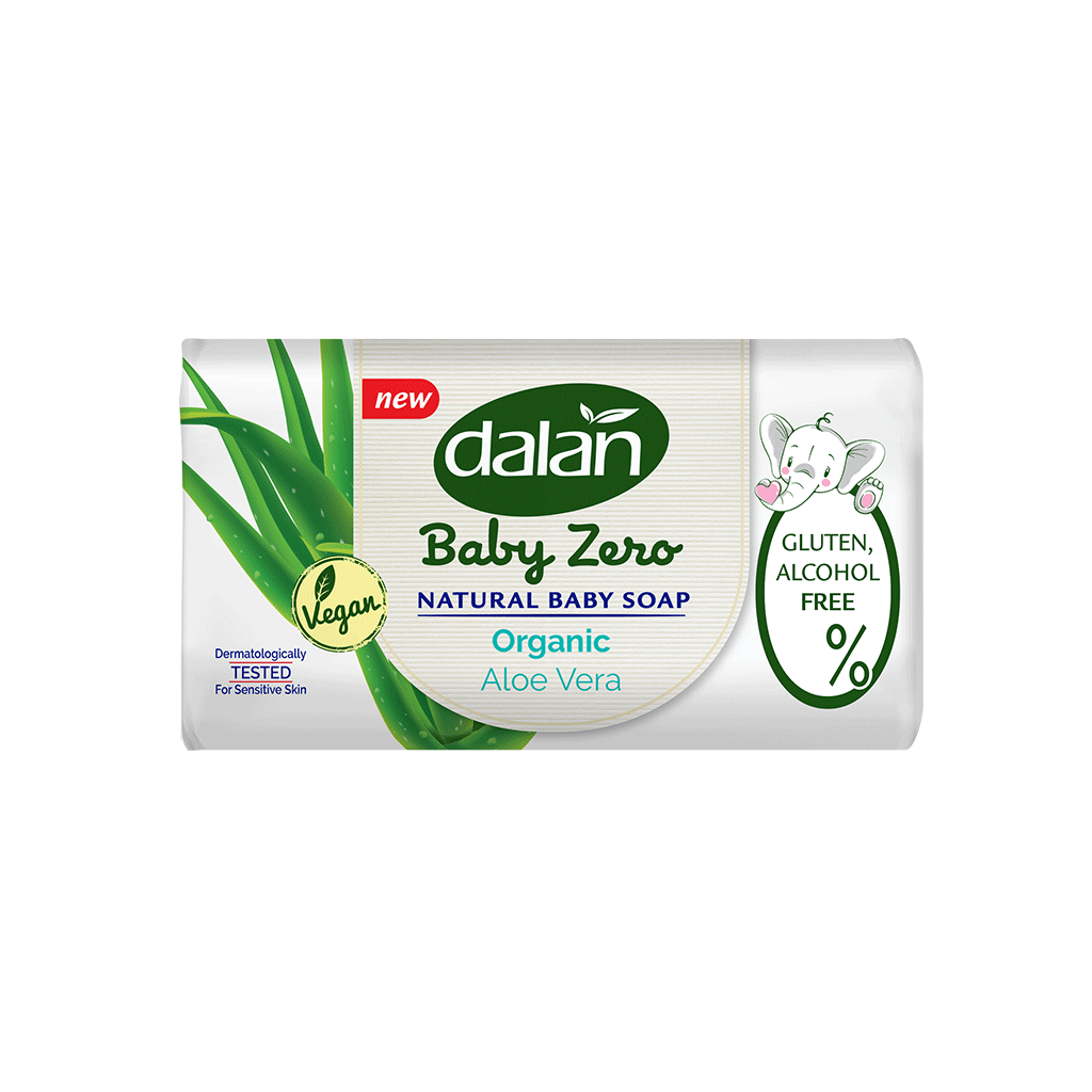 Baby Zero Organic Aloe Vera Natural Baby Soap