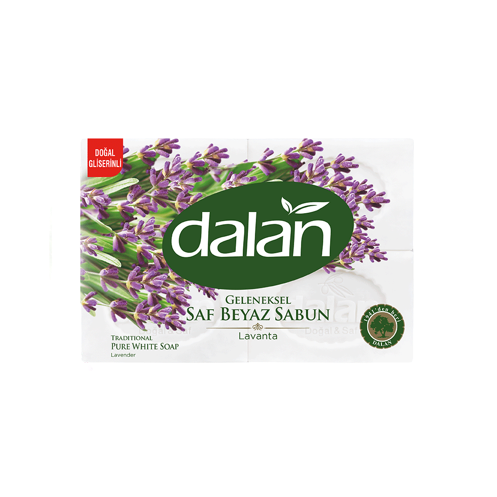 Dalan Traditional Pure White Bath Soap Lavender