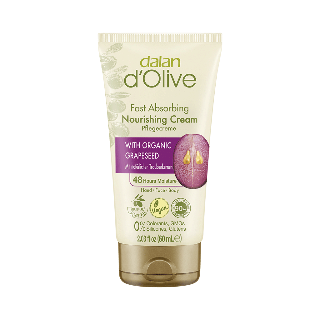 d’Olive Nourishing Cream Organic Grape Seed