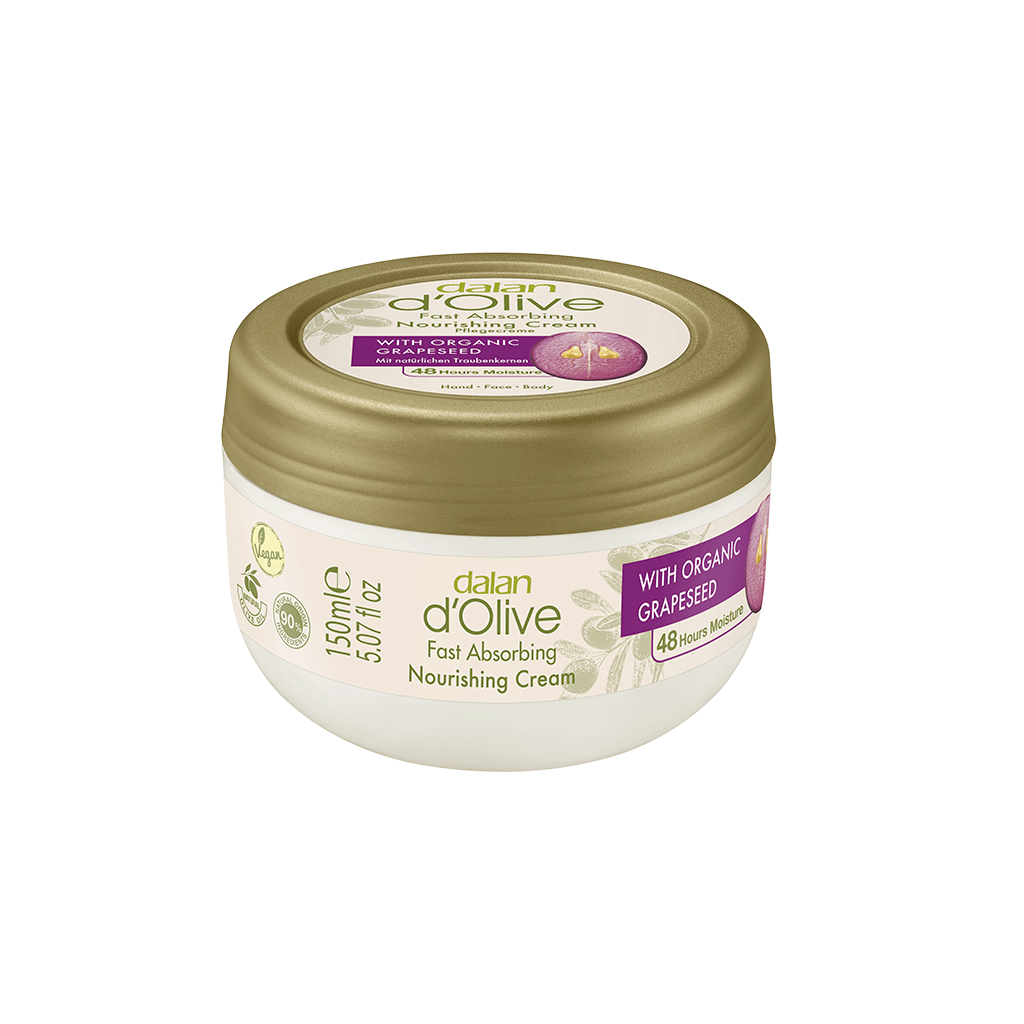 d’Olive Nourishing Cream Organic Grape Seed