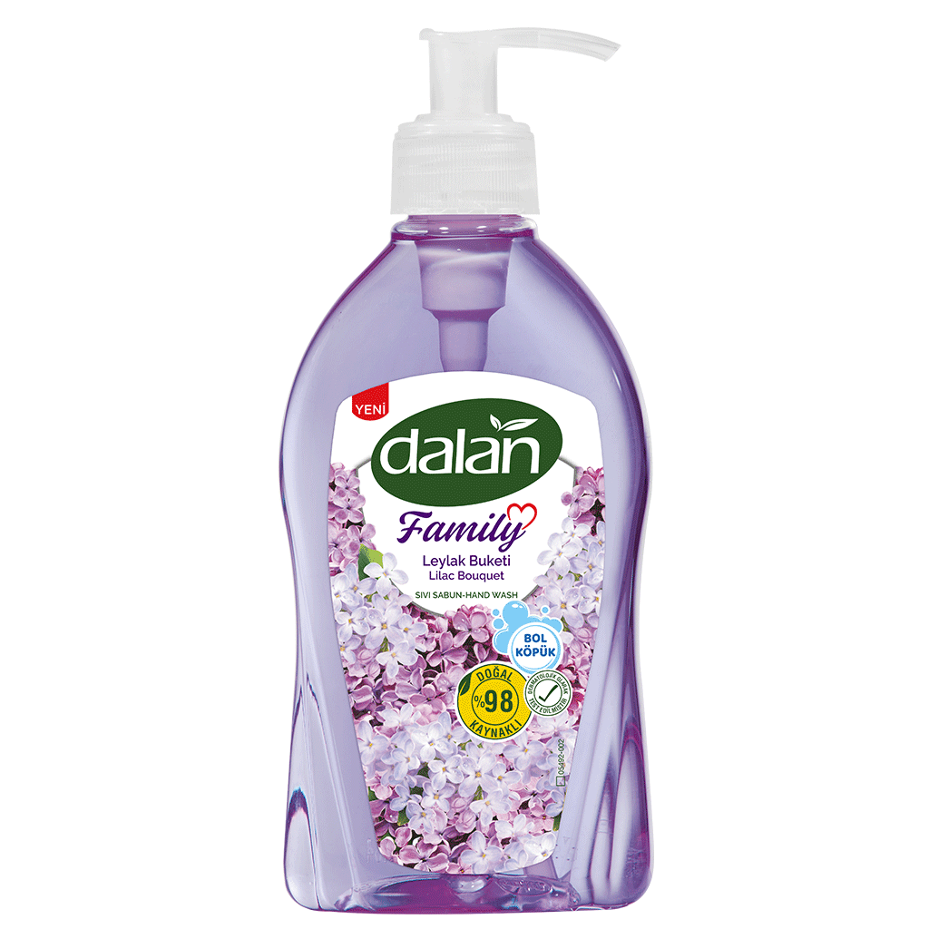 Dalan Family Lilac Bouquet Liquid Soap