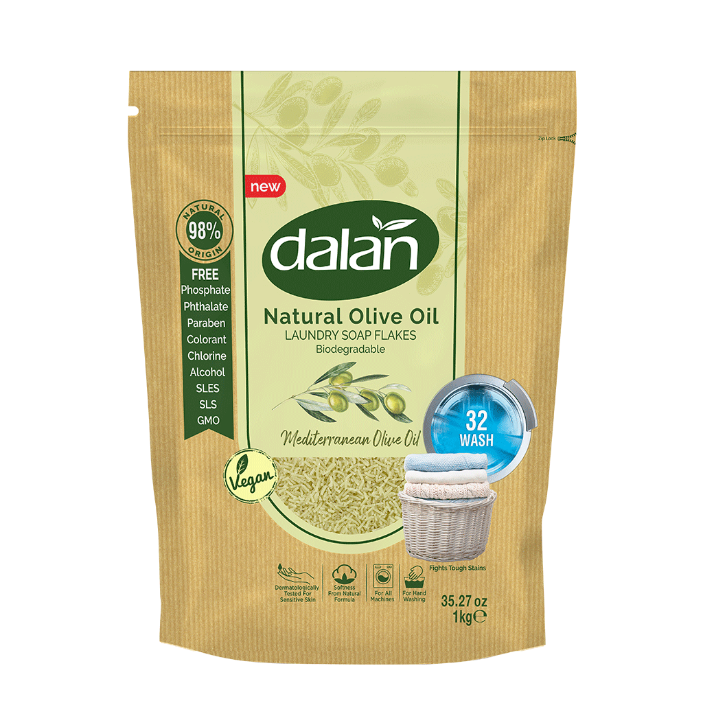 Dalan Olive Oil Natural Soap Granules -Olive Oil