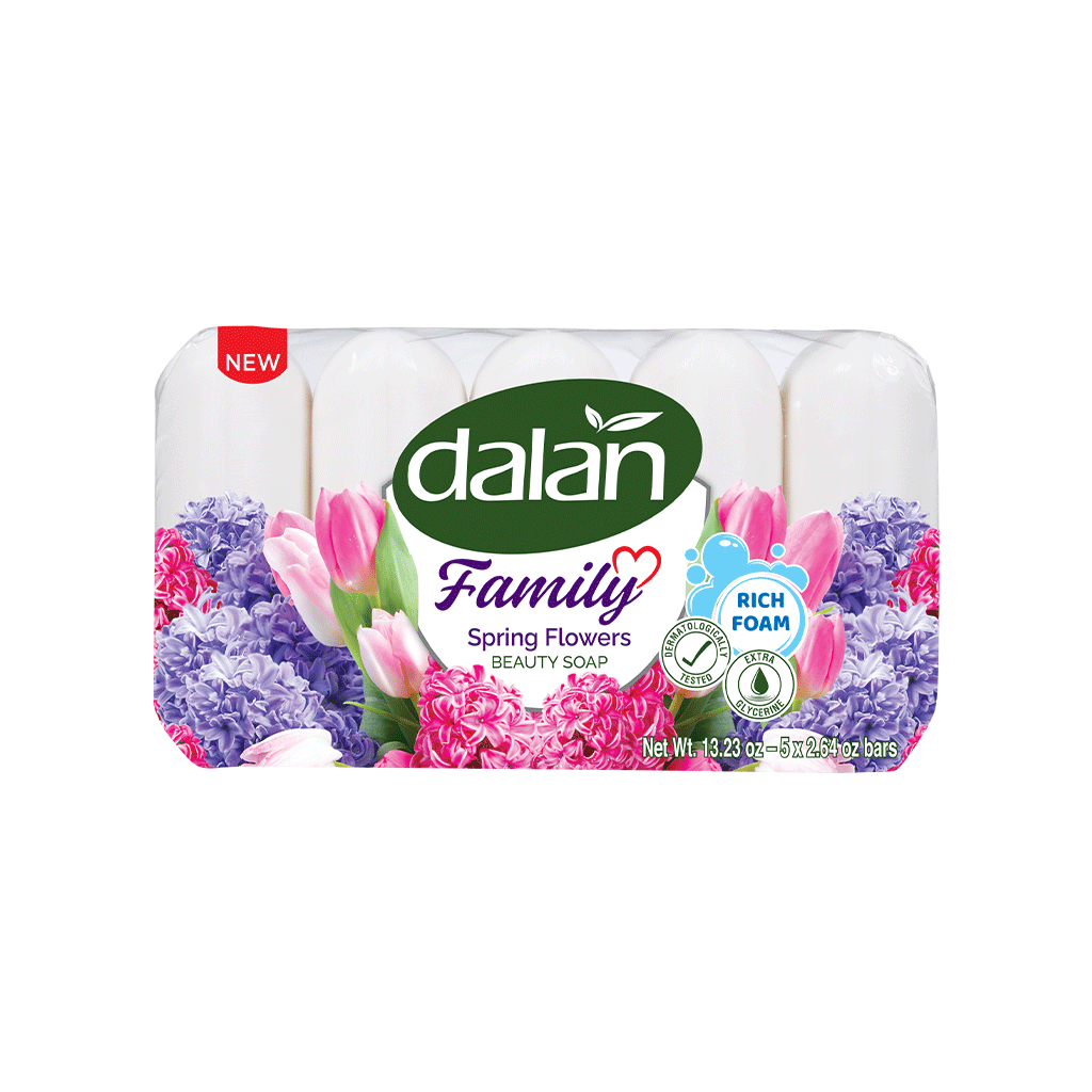 Dalan Family Spring Flowers Beauty Soap