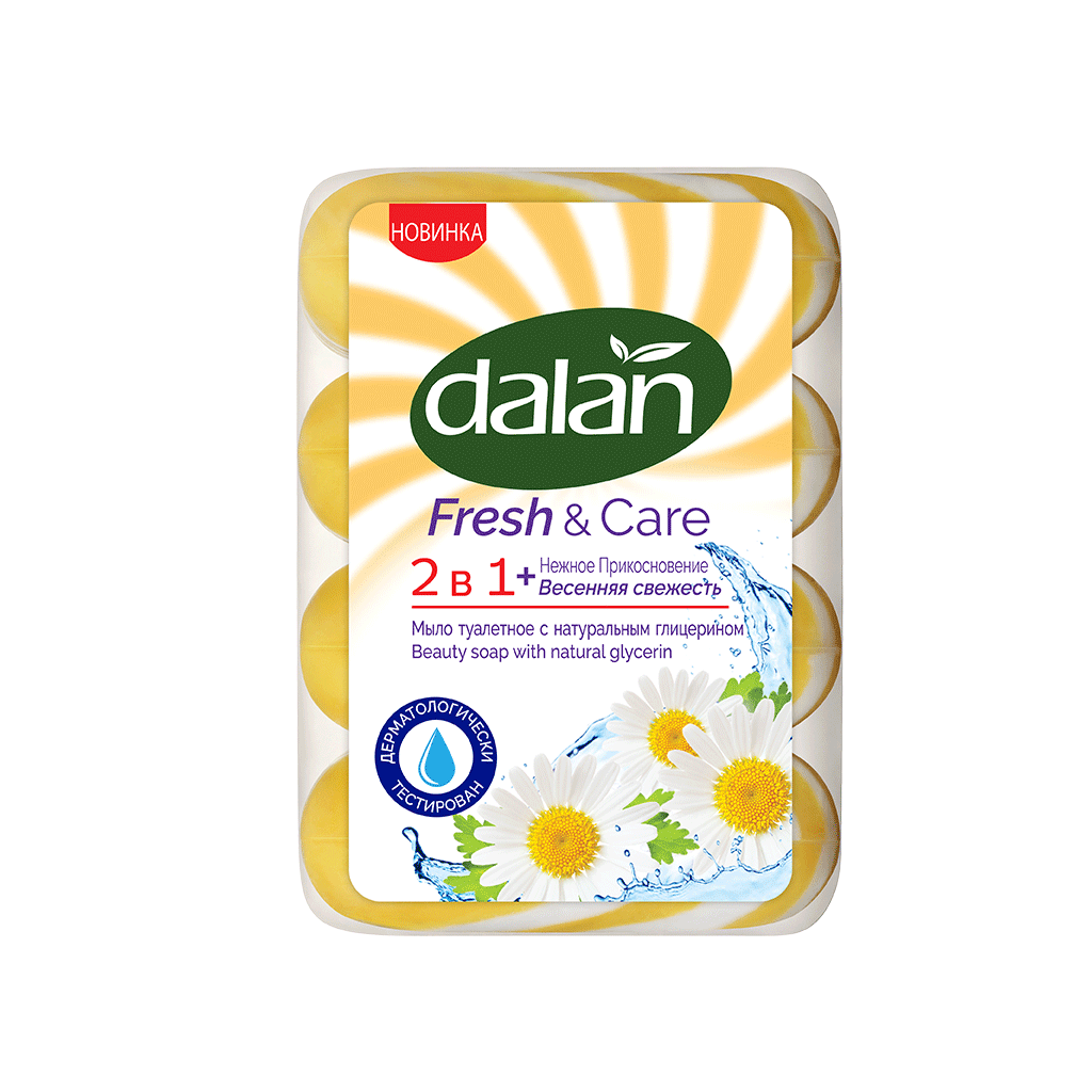 Dalan Fresh & Care 2 in 1 Spring Freshness Natural Glycerin Beauty Soap