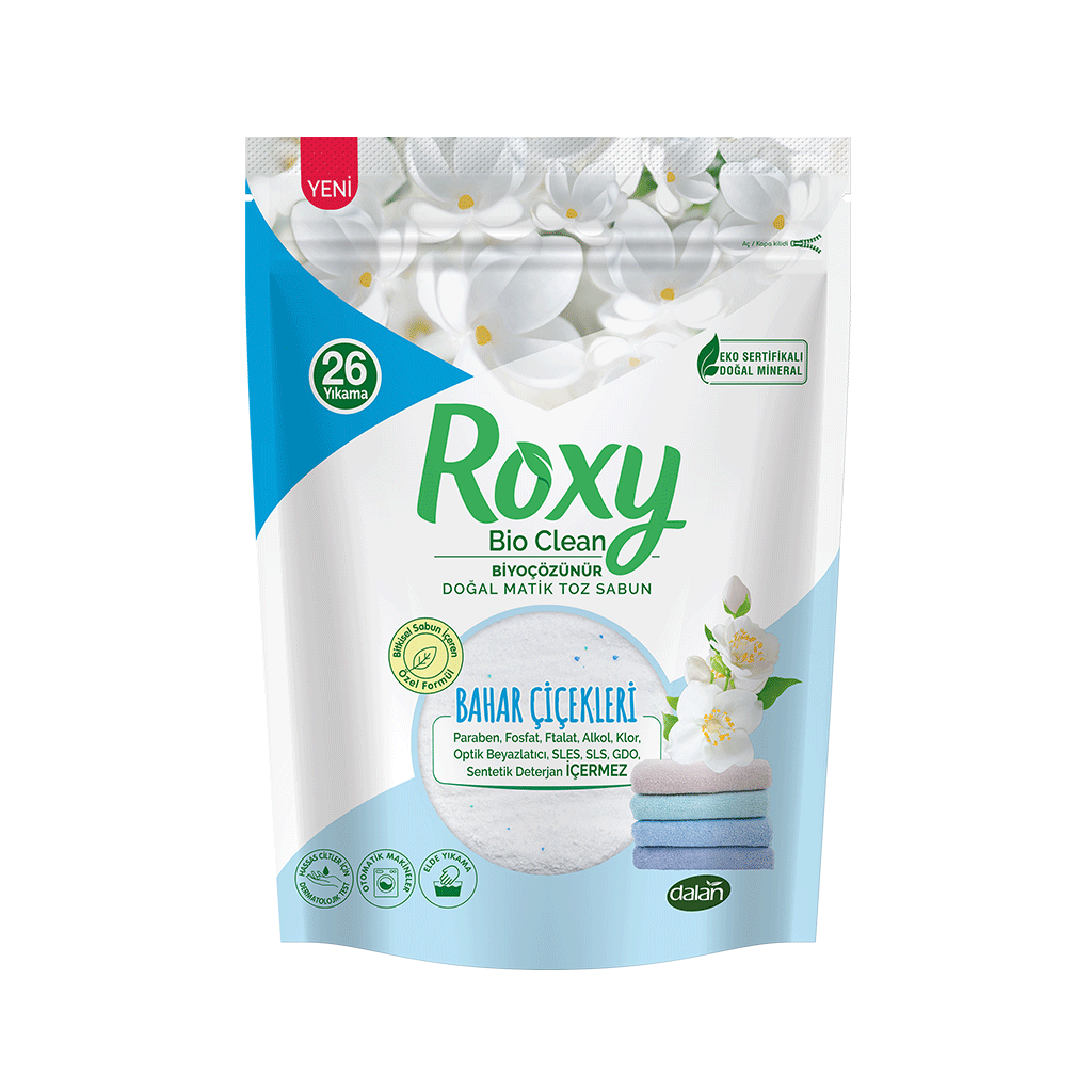 Roxy Bio Clean Spring Flowers Natural Laundry Powder