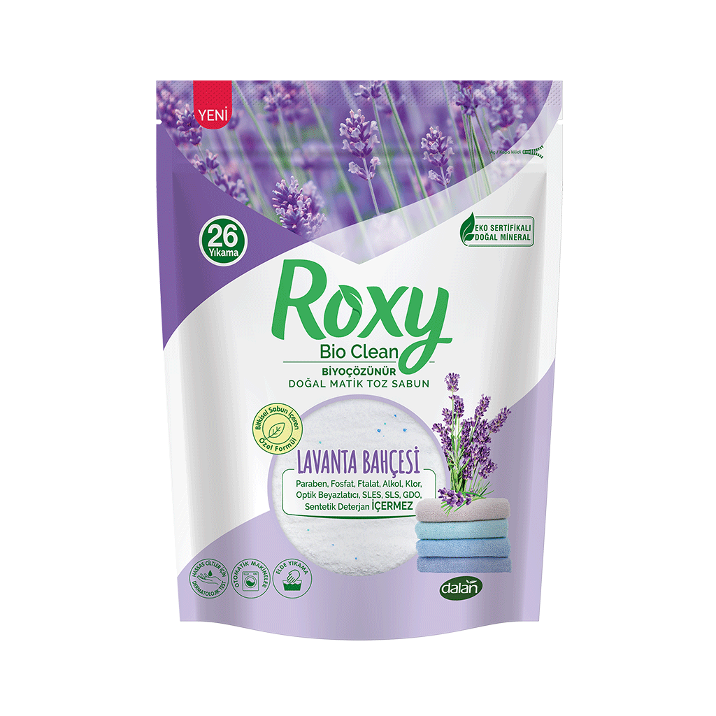 Roxy Bio Clean Lavender Garden Natural Laundry Powder