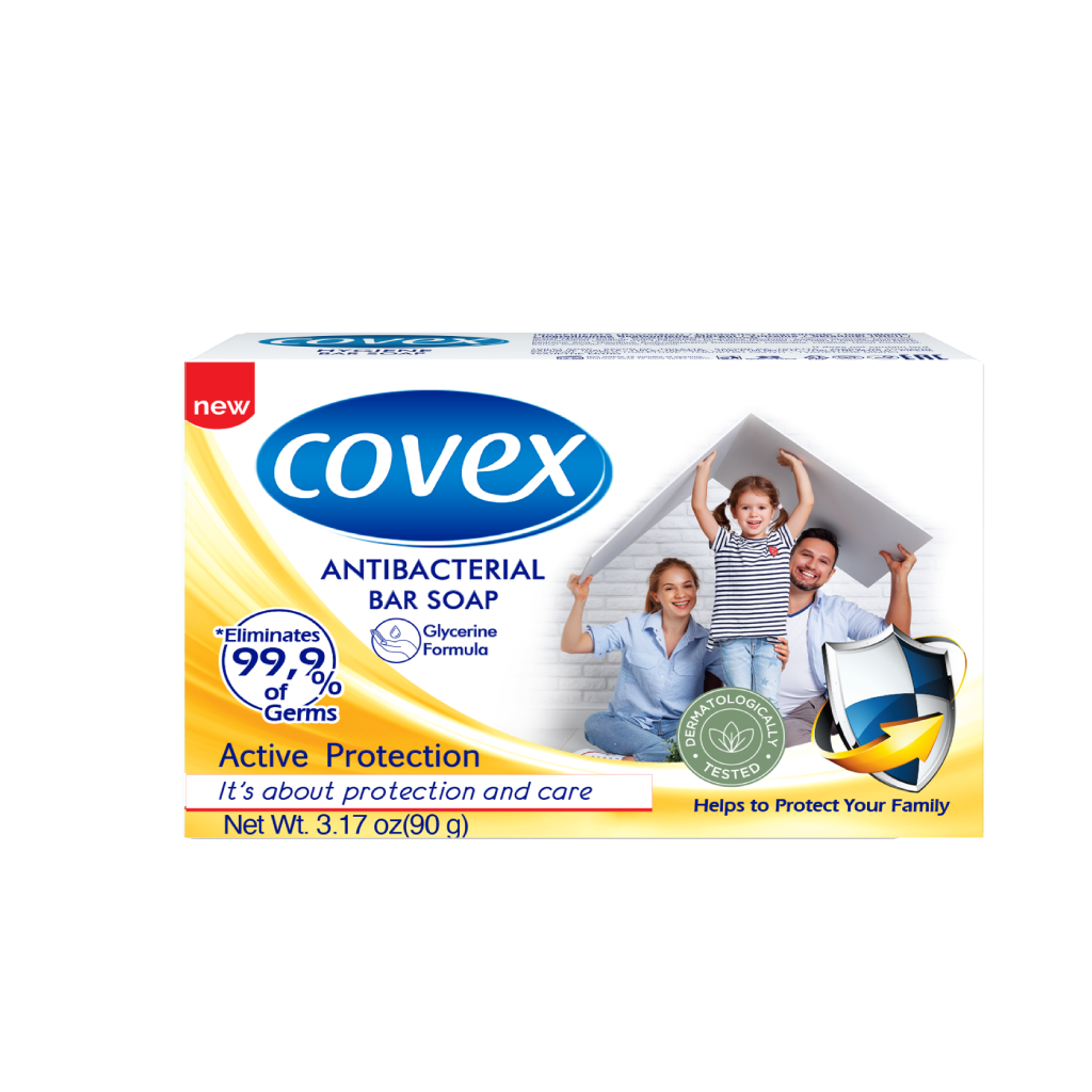 Covex Active Antibacterial Bar Soap