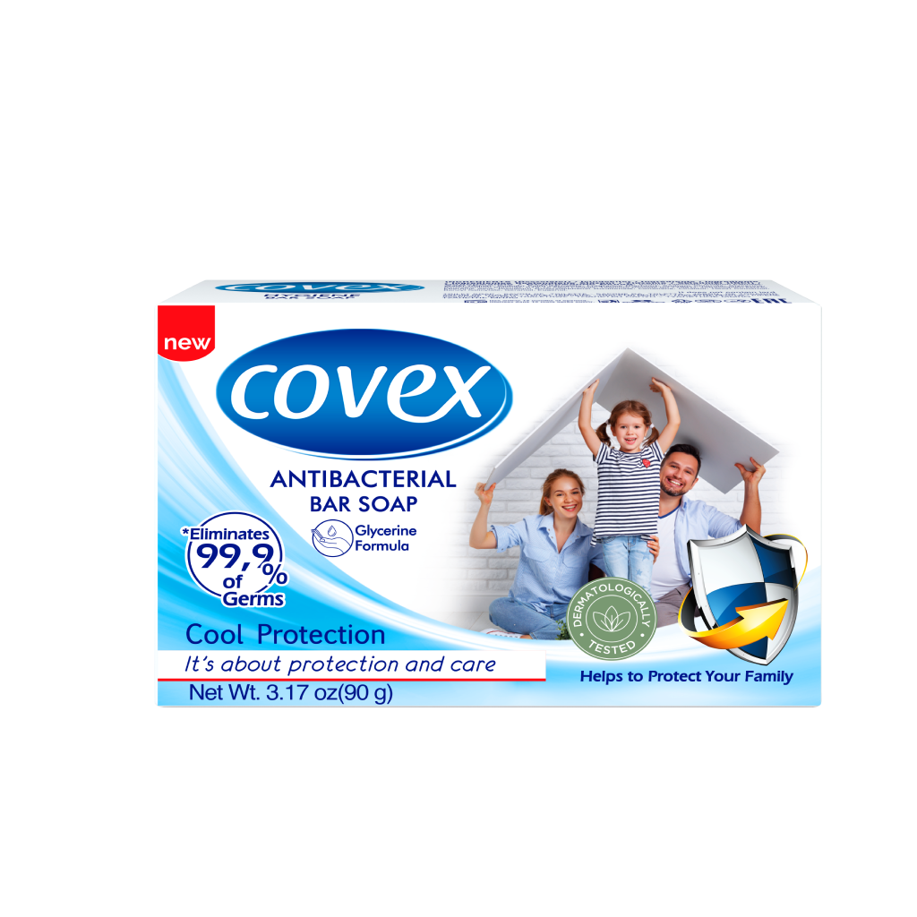 Covex Cool Antibacterial Bar Soap